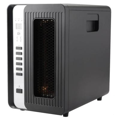 1000-Watt to 1500-Watt 3-Element Infrared Quartz Heater with Remote Control and LED Display